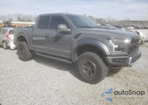 2018 Ford F150 Raptor из США, поврежденный, VIN 1FTEX1RG1JFD50520